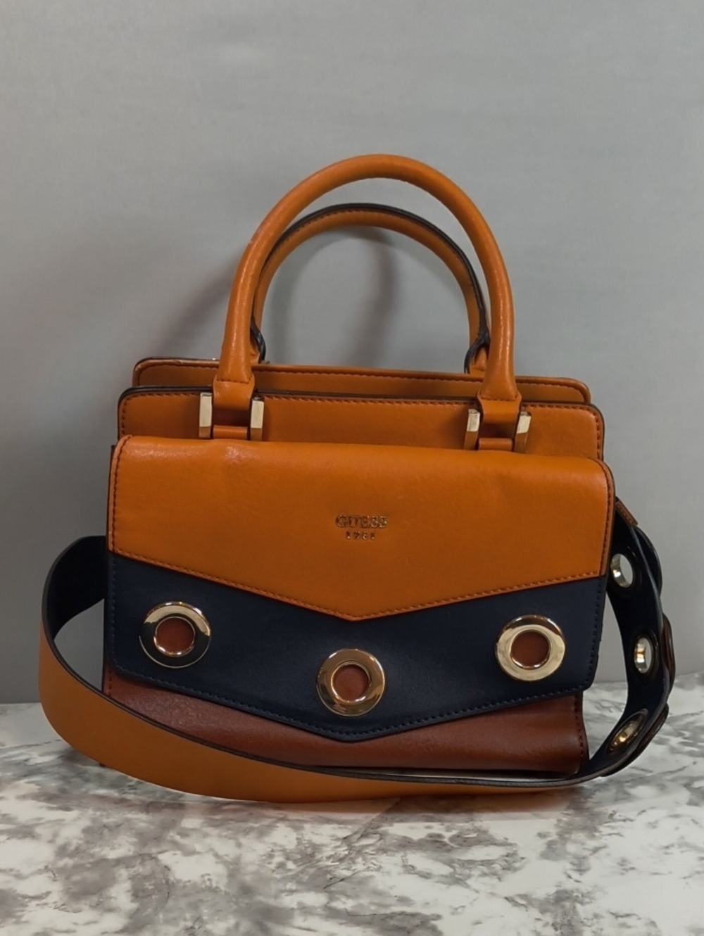 Guess Dinah Satchel Topaz Multi Purse, NWT